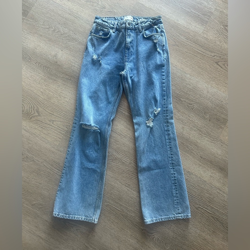 Rails Blue High Rise Shorts